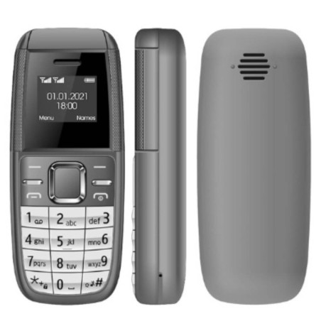 Mini Feature Phone L8STAR BM200 Dual Nano SIM - Argent — Reconditionné Garanti 12 mois · Smarty Paris